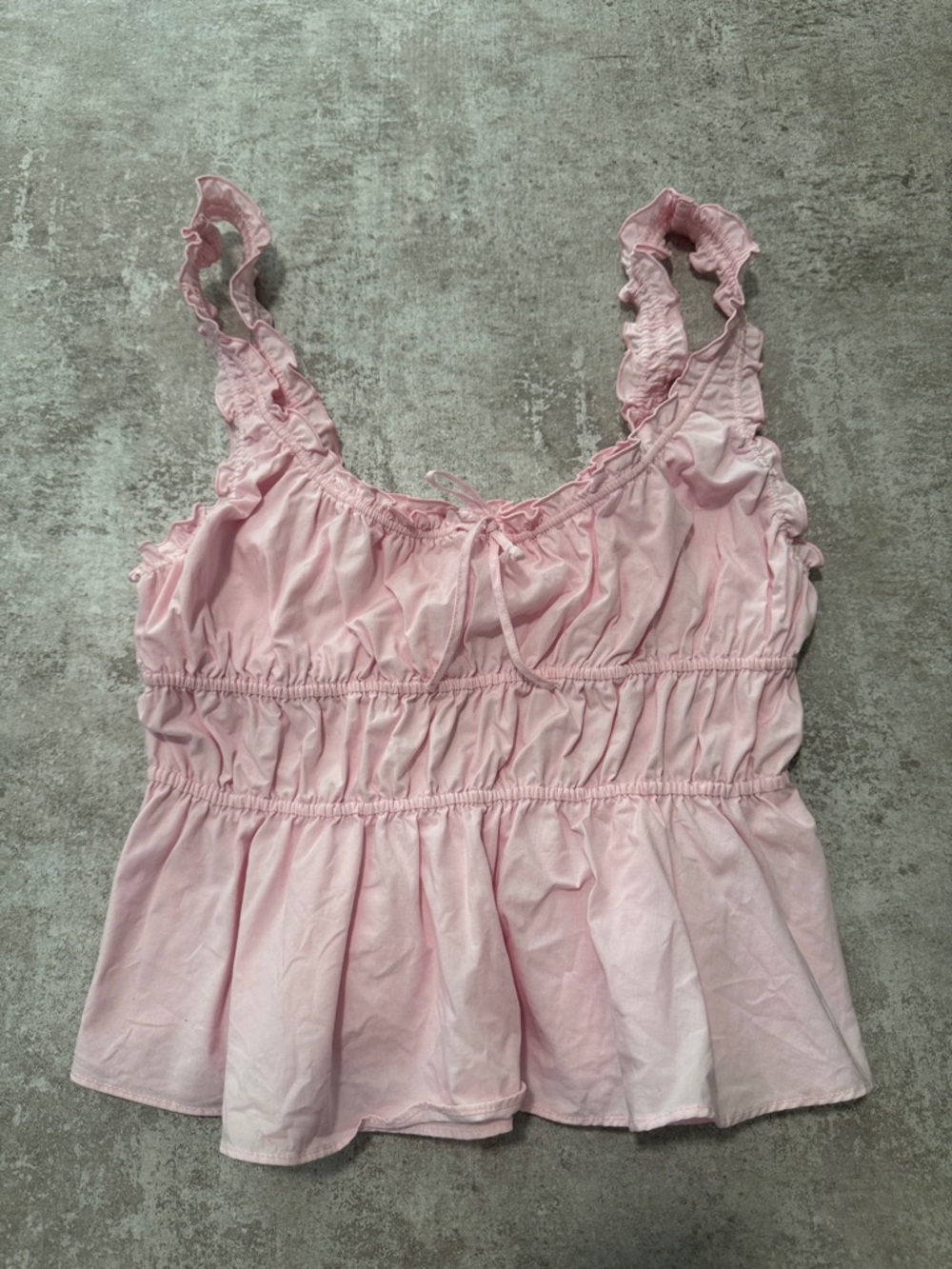 Aritzia Sunday Best Helena Poplin Top Villa Pink Size M